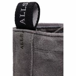 All Saints AllSaints Harland Grey Lace-Up Suede Boots -AllSaints shop unnamed file 3154