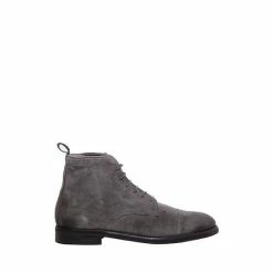 All Saints AllSaints Harland Grey Lace-Up Suede Boots -AllSaints shop unnamed file 3155