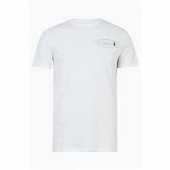 All Saints AllSaints White Simpel Brace Crew T-Shirt -AllSaints shop unnamed file 317