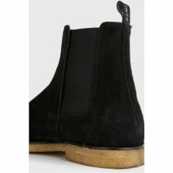 All Saints AllSaints Rhett Black Chelsea Suede Boots -AllSaints shop unnamed file 3192