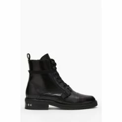 All Saints AllSaints Donita Black Stamp Boots