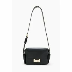 All Saints AllSaints Frankie Black Cross-Body Bag