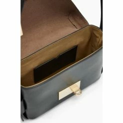 All Saints AllSaints Frankie Black Cross-Body Bag 4 All Saints AllSaints Frankie Black Cross-Body Bag -AllSaints shop unnamed file 3281