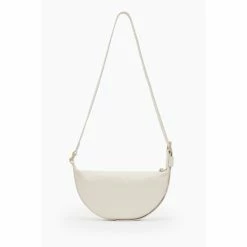 All Saints AllSaints White Half Moon Cross-Body Bag -AllSaints shop unnamed file 3284