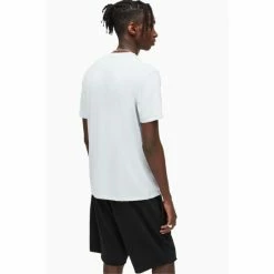 All Saints AllSaints Blue Brace Short Sleeve Crew T-Shirt -AllSaints shop unnamed file 335