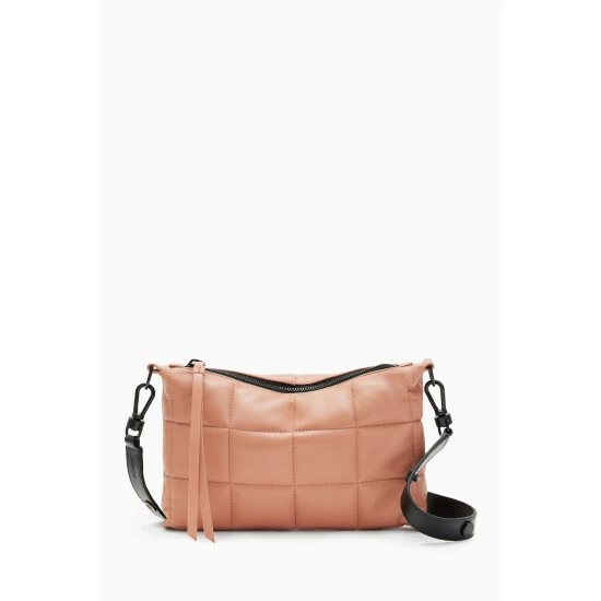 All Saints Pink Eve Quilt Cross-Body Bag 1 All Saints Pink Eve Quilt Cross-Body Bag