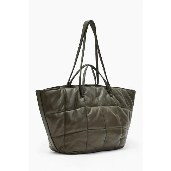unnamed-file-3367.jpg All Saints AllSaints Green Nadaline Quilt Tote -AllSaints shop unnamed file 3367