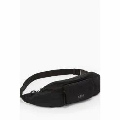 All Saints AllSaints Black Spitafields Nylon Bumbag -AllSaints shop unnamed file 3377