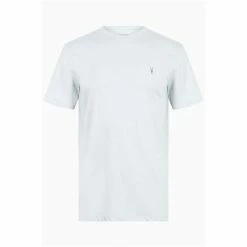 All Saints AllSaints Blue Brace Short Sleeve Crew T-Shirt -AllSaints shop unnamed file 339