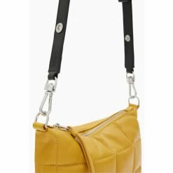 All Saints Yellow Eve Quilt Cross-Body Bag -AllSaints shop unnamed file 3393