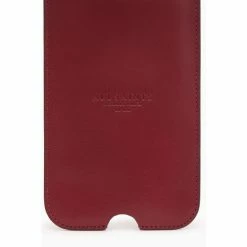 All Saints AllSaints Red Cybele Phone Holder -AllSaints shop unnamed file 3406