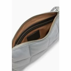 All Saints AllSaints Grey Eve Quilt Cross-Body Bag -AllSaints shop unnamed file 3410