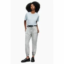 All Saints AllSaints Blue Pippa Bf T-Shirt -AllSaints shop unnamed file 342