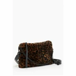 All Saints AllSaints Animal Eve Shearling Cross-Body Bag -AllSaints shop unnamed file 3432