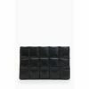 All Saints AllSaints Bettina Quilt Black Clutch