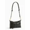 All Saints AllSaints Eve Black Quilt Crossbody Bag