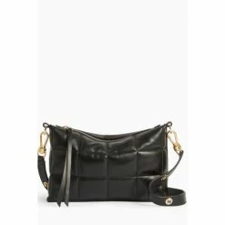 All Saints AllSaints Eve Black Quilt Crossbody Bag -AllSaints shop unnamed file 3470