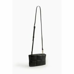 All Saints AllSaints Mila Quilt Black Pouch -AllSaints shop unnamed file 3474