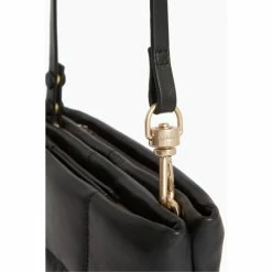 All Saints AllSaints Mila Quilt Black Pouch -AllSaints shop unnamed file 3475