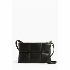 All Saints AllSaints Mila Quilt Black Pouch -AllSaints shop unnamed file 3479