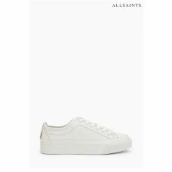 All Saints AllSaints Milla White Sneakers -AllSaints shop unnamed file 3502