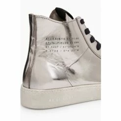 All Saints AllSaints Tana Silver High Top Shoes 3 All Saints AllSaints Tana Silver High Top Shoes -AllSaints shop unnamed file 3506