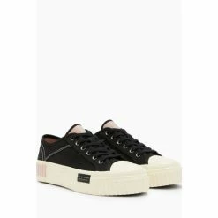 All Saints AllSaints Black Jackie Flatform Shoes -AllSaints shop unnamed file 3511