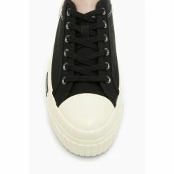 All Saints AllSaints Black Jackie Flatform Shoes -AllSaints shop unnamed file 3512