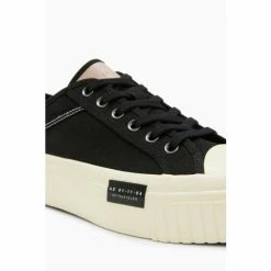 All Saints AllSaints Black Jackie Flatform Shoes -AllSaints shop unnamed file 3513