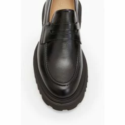 All Saints AllSaints Lola Black Loafers -AllSaints shop unnamed file 3523