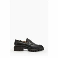 All Saints AllSaints Lola Black Loafers -AllSaints shop unnamed file 3526