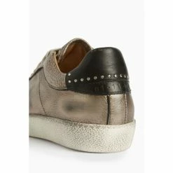 All Saints AllSaints Grey Sheer Stud Sneakers -AllSaints shop unnamed file 3538