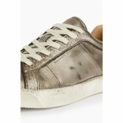 All Saints AllSaints Grey Sheer Stud Sneakers -AllSaints shop unnamed file 3539