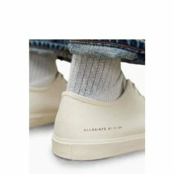 All Saints AllSaints Theo White Low Top -AllSaints shop unnamed file 3571