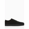 All Saints AllSaints Black Theo Low Top
