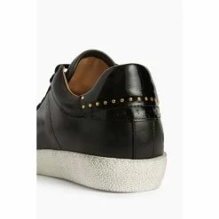 All Saints AllSaints Black Sheer Stud Sneakers -AllSaints shop unnamed file 3588