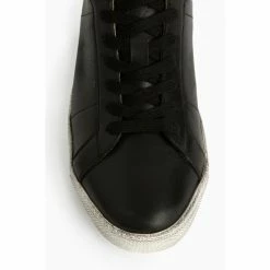 All Saints AllSaints Black Sheer Stud Sneakers -AllSaints shop unnamed file 3590