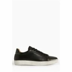 All Saints AllSaints Black Sheer Stud Sneakers -AllSaints shop unnamed file 3593