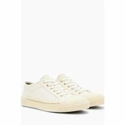 All Saints AllSaints Jackie Ghost White Sneakers -AllSaints shop unnamed file 3595
