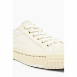 All Saints AllSaints Jackie Ghost White Sneakers -AllSaints shop unnamed file 3598