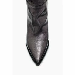 All Saints AllSaints Grey Reina Crinkle Boots 3 All Saints AllSaints Grey Reina Crinkle Boots -AllSaints shop unnamed file 3603