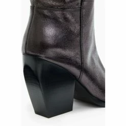 All Saints AllSaints Grey Reina Crinkle Boots 4 All Saints AllSaints Grey Reina Crinkle Boots -AllSaints shop unnamed file 3604