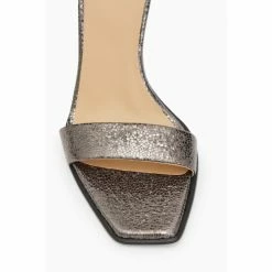 All Saints AllSaints Grey Noir Shimmer Sandals -AllSaints shop unnamed file 3623