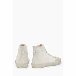 All Saints AllSaints Dumont White High Top Shoes -AllSaints shop unnamed file 3634