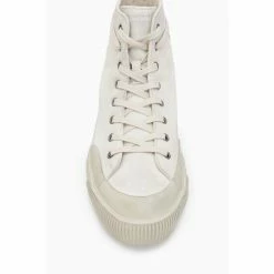 All Saints AllSaints Dumont White High Top Shoes -AllSaints shop unnamed file 3635