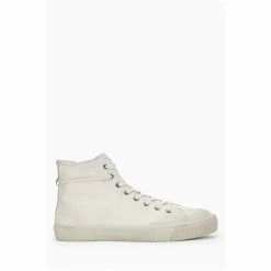 All Saints AllSaints Dumont White High Top Shoes -AllSaints shop unnamed file 3637