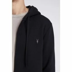 All Saints AllSaints Raven Hoodie Black -AllSaints shop unnamed file 3680