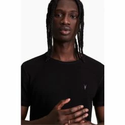 All Saints Black Muse Crew Top -AllSaints shop unnamed file 369