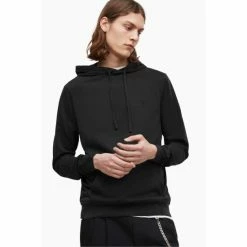 All Saints AllSaints Black Ossage Pullover Hoodie