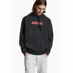 All Saints AllSaints Black Aurocide OTH Hoodie